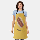 Niedlich Kawaii Hot Dog Schürze (Getragen)
