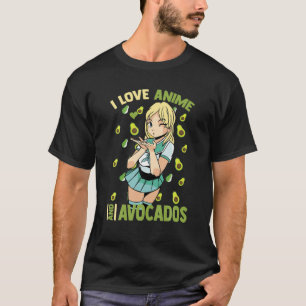 Niedlich Kawaii - I Liebe Anime and Avocados - Ota T-Shirt