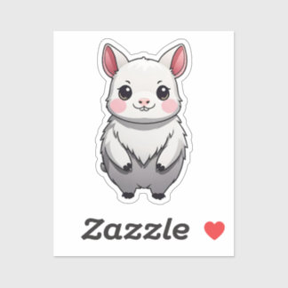 Niedlich Kawaii Inspiriert 6 - Capybara Sticker