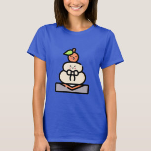 Niedlich Kawaii Kagami Mochi T-Shirt