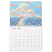 Niedlich Kawaii Kalender (Jan 2026)