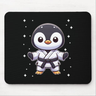 Niedlich Kawaii Karate Penguin Martial Arts Mousepad