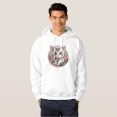Niedlich Kawaii Kitten Hoodie (Vorne ganz)