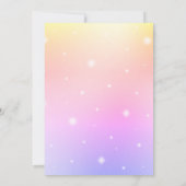 Niedlich Kawaii Kitty Cat Geburtstags Grußkarte (Rückseite)