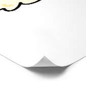 Niedlich Kawaii Kitty Cat Poster (Ecke)