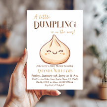 Niedlich Kawaii Kleine Dumpling Babydusche
