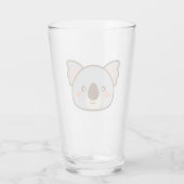 Niedlich Kawaii Koala Glas (Rückseite)