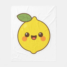 Niedlich Kawaii Lemon Fleecedecke