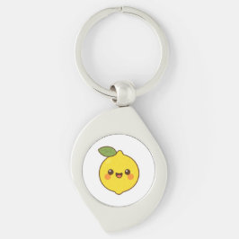 Niedlich Kawaii Lemon Schlüsselanhänger