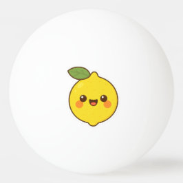 Niedlich Kawaii Lemon Tischtennisball