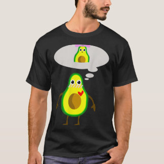 Niedlich Kawaii Liebe Avocado Addict Mania Lover T-Shirt