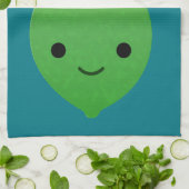 Niedlich Kawaii Limon Geschirrtuch (Gefaltet)