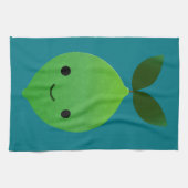 Niedlich Kawaii Limon Geschirrtuch (Horizontal)