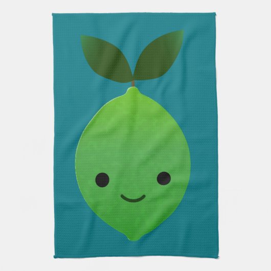 Niedlich Kawaii Limon Geschirrtuch (Vertikal)