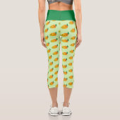 Niedlich Kawaii Mango Capri Leggings (Rückseite)