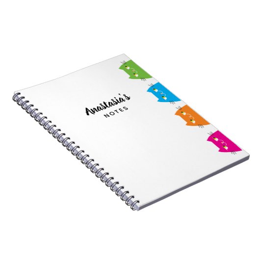 Niedlich Kawaii Notizblock (Rechte Seite)