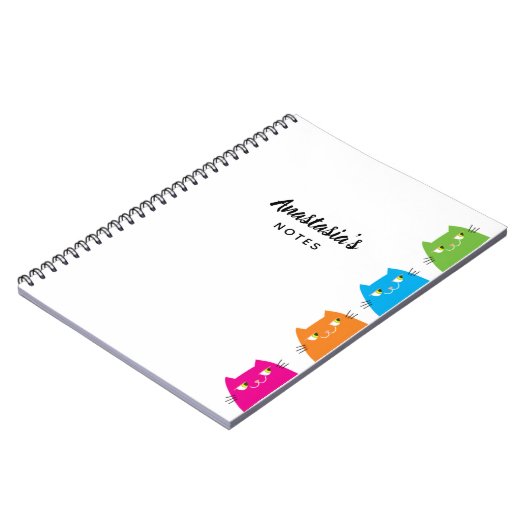 Niedlich Kawaii Notizblock (Linke Seite)