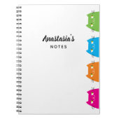 Niedlich Kawaii Notizblock (Vorderseite)