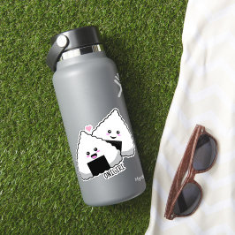 Niedlich Kawaii Onigiri japanisches Essen Aufkleber