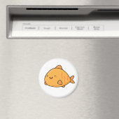 Niedlich Kawaii Orange Fish Magnet (In Situ (Geschirrspüler))