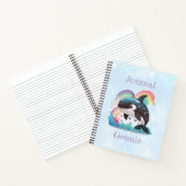 Niedlich Kawaii Orca Killer Whale Rainbows Schmett Notizblock (Innenseite)