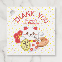 Niedlich Kawaii Oriental Lucky Cat Geburtstag Viel