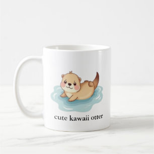 Niedlich Kawaii Otter Kaffeetasse