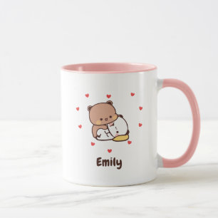 Niedlich Kawaii Panda   Personalisiert Name hinzuf Tasse