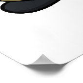 Niedlich Kawaii Panda Poster (Ecke)