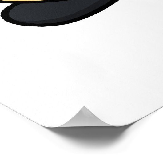 Niedlich Kawaii Panda Poster (Ecke)