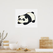 Niedlich Kawaii Panda Poster (Küche)