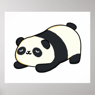Niedlich Kawaii Panda Poster