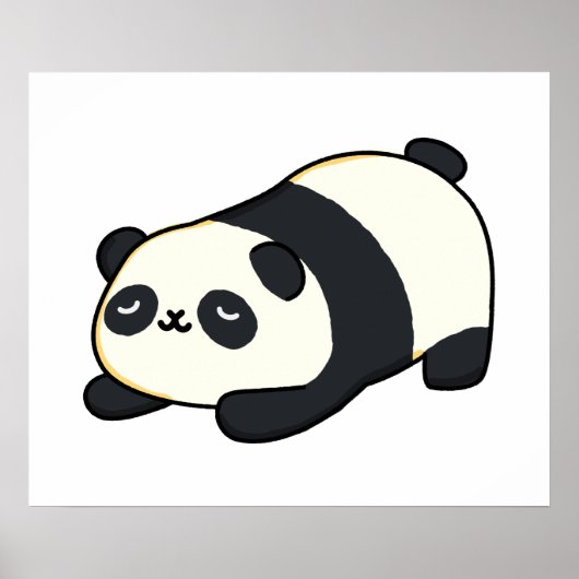Niedlich Kawaii Panda Poster (Vorne)