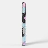 Niedlich Kawaii Pastel Goth Patchwork Creepy Cat Case-Mate iPhone Hülle (Rückseite / Rechts)