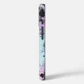 Niedlich Kawaii Pastel Goth Patchwork Creepy Cat Case-Mate iPhone Hülle (Rückseite / Links)