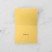 Niedlich Kawaii Peekaboo Panda Face Vielen Dank Dankeskarte (Innenseite)