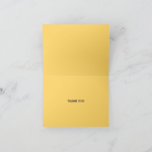 Niedlich Kawaii Peekaboo Panda Face Vielen Dank Dankeskarte (Innenseite)