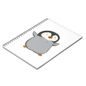 Niedlich Kawaii Penguin Notizblock (Linke Seite)