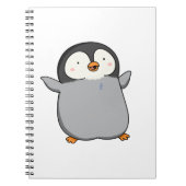 Niedlich Kawaii Penguin Notizblock (Vorderseite)