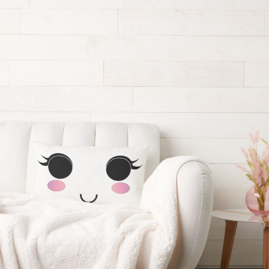 Niedlich Kawaii Pillow Lendenkissen (Liege)