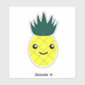 Niedlich Kawaii Pineaple Aufkleber (Blatt)