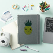 Niedlich Kawaii Pineaple Aufkleber (iPad Hülle)