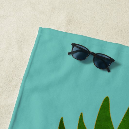 Niedlich Kawaii Pineaple Strandtuch (Beispiel)