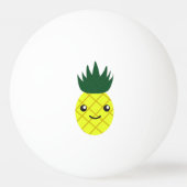 Niedlich Kawaii Pineaple Tischtennisball (Rückseite)