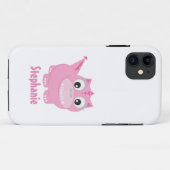 Niedlich Kawaii Pink Dino Case-Mate iPhone Hülle (Rückseite (Horizontal))