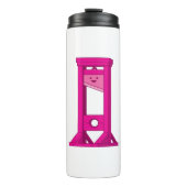 Niedlich Kawaii Pink Guillotine Tumbler Travel Mug Thermosbecher (Vorderseite)