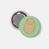 Niedlich Kawaii Potato Japanisch Magnet (Vorderseite/Rückseite)