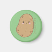 Niedlich Kawaii Potato Japanisch Magnet (Vorne)
