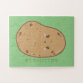 Niedlich Kawaii Potato Japanisch Puzzle (Horizontal)