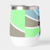 Niedlich Kawaii Raccoon mit Bubble Tee Personalisi (Rechts)